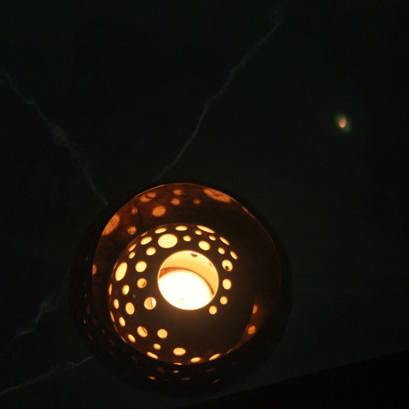 Floating Gravel Candle Holder - Image 5